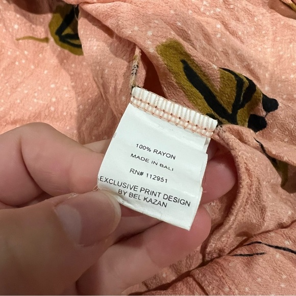 Bel Kazan Floral Wrap Mini Dress - Picture 4 of 8